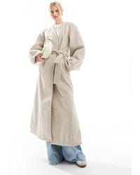 ASOS - Asos Design Tall Lightweight Longline Formal Coat - Lyst