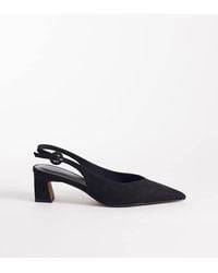 ASOS - Swift Sling Back Block Heeled Shoes - Lyst