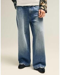 Bershka - baggy Skater Jeans - Lyst