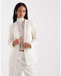 Pieces - Elegante Oversized Blazer - Lyst