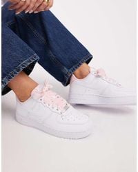 Nike - Air Force 1 Trainers With Velvet Lace - Lyst