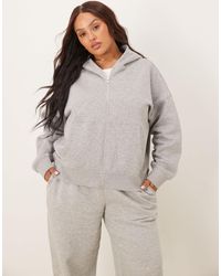 ASOS - Asos design curve – oversize-kapuzenjacke - Lyst