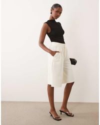 ASOS - Slinky Twill Tailored Bermuda Short - Lyst