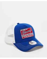 KTZ - Cappellino Trucker Multicolore Con Toppe Vintage - Lyst
