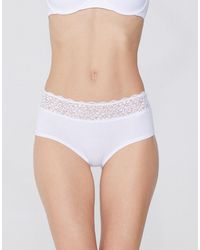 Tezenis - French Knickers With Lace - Lyst