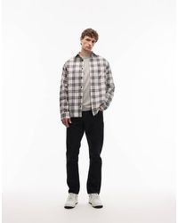 ASOS - Vaqueros Azul Añil De Corte Slim Con Orillo Premium De - Lyst