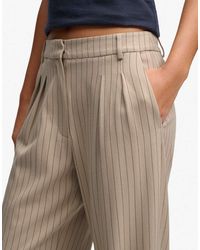 Superdry - Mid Rise Pinstripe Trousers - Lyst