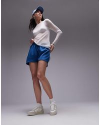 Veja - – v-10 – wildleder-sneaker mit mesh - Lyst