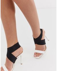 lipsy elastic low wedge