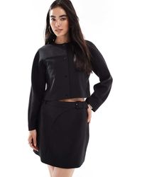 French Connection - Azra Tailored Mini Skirt - Lyst
