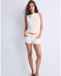 Stradivarius - Elastisch T-Shirt - Lyst