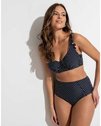 Pour Moi - Sicily Non Padded Longline Underwired Bikini Top - Lyst