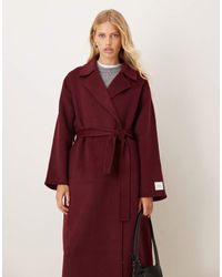 Calvin Klein - Wool Trench Coat - Lyst