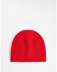 ASOS - Ribbed Beanie - Lyst