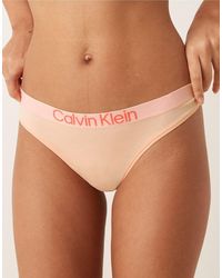 Calvin Klein - Extra Zachte Katoenen String - Lyst