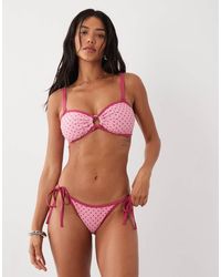 Peek & Beau - Tie Side Bikini Bottom - Lyst