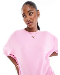 ASOS - Textured Knit Oversized T-shirt - Lyst