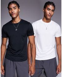 4505 - – icon – 2er-pack schnelltrocknende baselayer-sport-t-shirts - Lyst