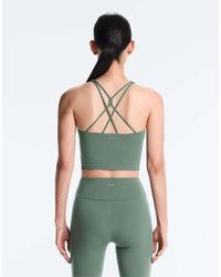 Oysho - Comfortlux Strap Tank Top With Cups - Lyst