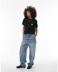 Carhartt - Vaqueros De Corte Suelto Con Lavado Claro Brandon Single Knee De - Lyst