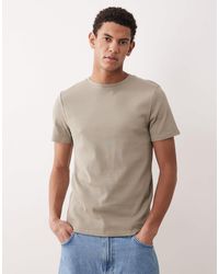 ASOS - – körperbetontes, geripptes basic-t-shirt - Lyst