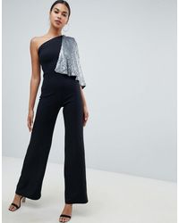 club l sequin jumpsuit