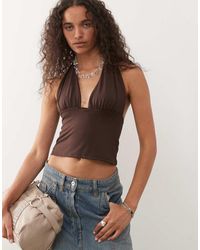 Collusion - Longline Halter Top - Lyst
