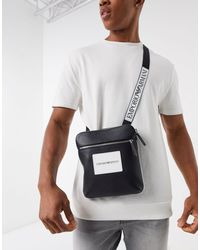Borse da postino Emporio Armani da uomo - Fino al 46% di sconto | Lyst