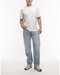 Levi's - Vaqueros De Corte Recto Holgado Con Lavado 555 De - Lyst