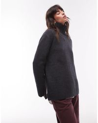 & Other Stories - Wool High Neck Oversize Jumper - Lyst