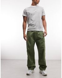 Alpha Industries - Cargo Trousers With Adjustable Leg toggles - Lyst