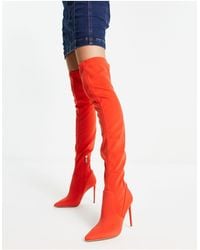 Steve Madden - Vava Over The Knee Heeled Boots - Lyst