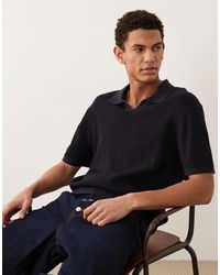 Jack & Jones - Premium Split Neck Knitted Top - Lyst