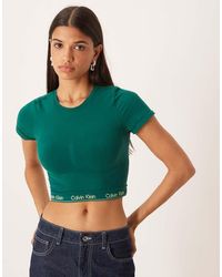 Calvin Klein - Shapewear Short Sleeve Top - Lyst