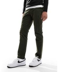 Paul Smith - Tapered Chino Trousers With Patch Logo - Lyst