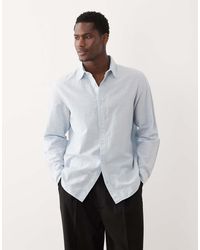 Jack & Jones - Linen Blend Regular Shirt - Lyst