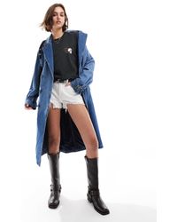 Levi's - – spade – locker geschnittener jeans-trenchcoat - Lyst