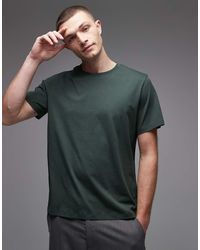 SELECTED - 100% Cotton Regular Fit T-shirt - Lyst