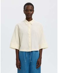 SELECTED - Overhemd Met 3/4 Mouwen - Lyst