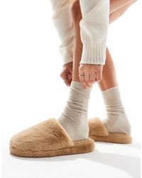 ASOS - Zina Closed Toe Slippers - Lyst