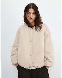 Pull&Bear - Padded Bomber Jacket With Volume - Lyst