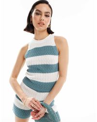 ASOS - Knitted Top With Tipping - Lyst