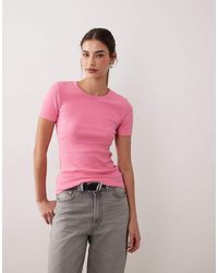 JJXX - Frankie Ribbed T-shirt - Lyst