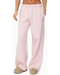 Edikted - Basic Girl Wide Leg Sweatpants - Lyst
