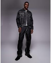 TRUE RELIGION - Bobby Baggy Flap Pocket Jeans Co-Ord - Lyst