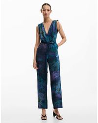 Desigual - Night Garden Jumpsuit - Lyst
