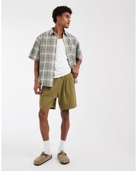 ASOS - Circular Design Collection Pleated Oversized Jersey Shorts - Lyst