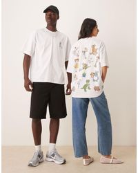 ASOS - Disney Pixar Unisex Oversized T-shirt With Toy Story Character Prints - Lyst