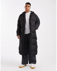 ASOS - Longline Puffer Jacket - Lyst
