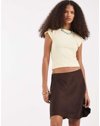 & Other Stories - Bias Cut Viscose Mini Skirt - Lyst
